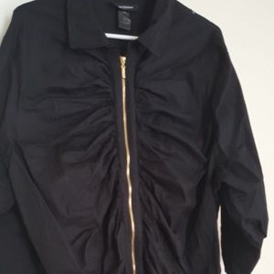 Ashley Stewart Black Shirt